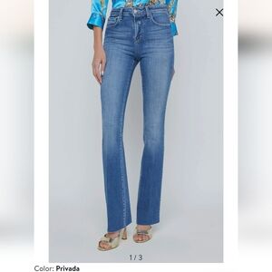 L'AGENCE Blue Straight Leg Women's Jeans